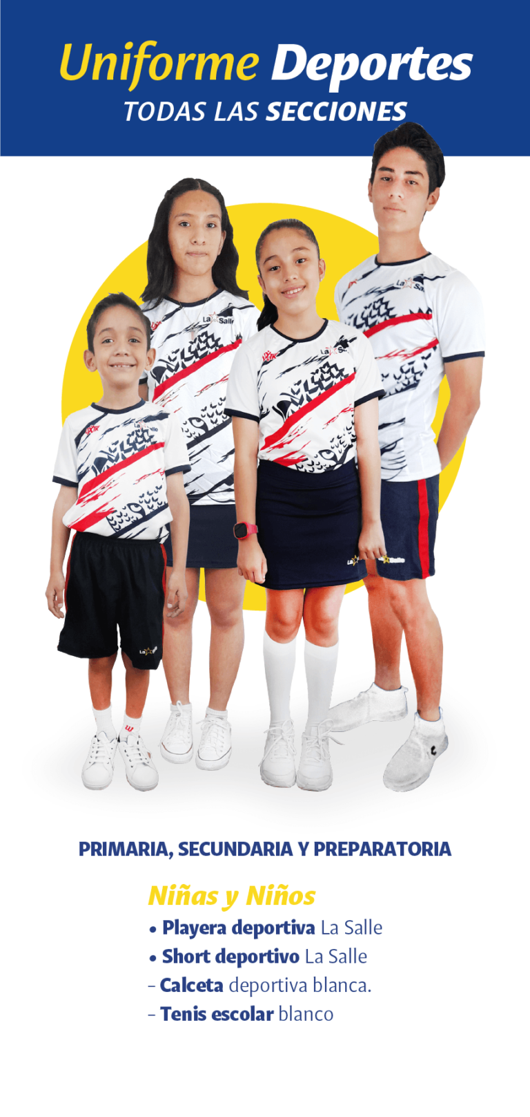 Uniformes Alumnos La Salle Acapulco